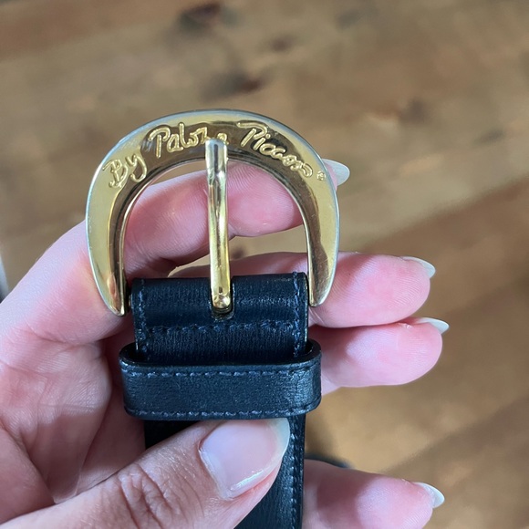 Paloma Picasso vintage leather belt - Picture 3 of 9